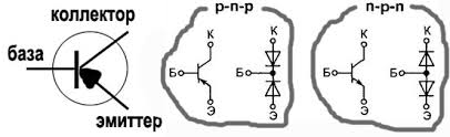 Переход в биполярном транзисторе.