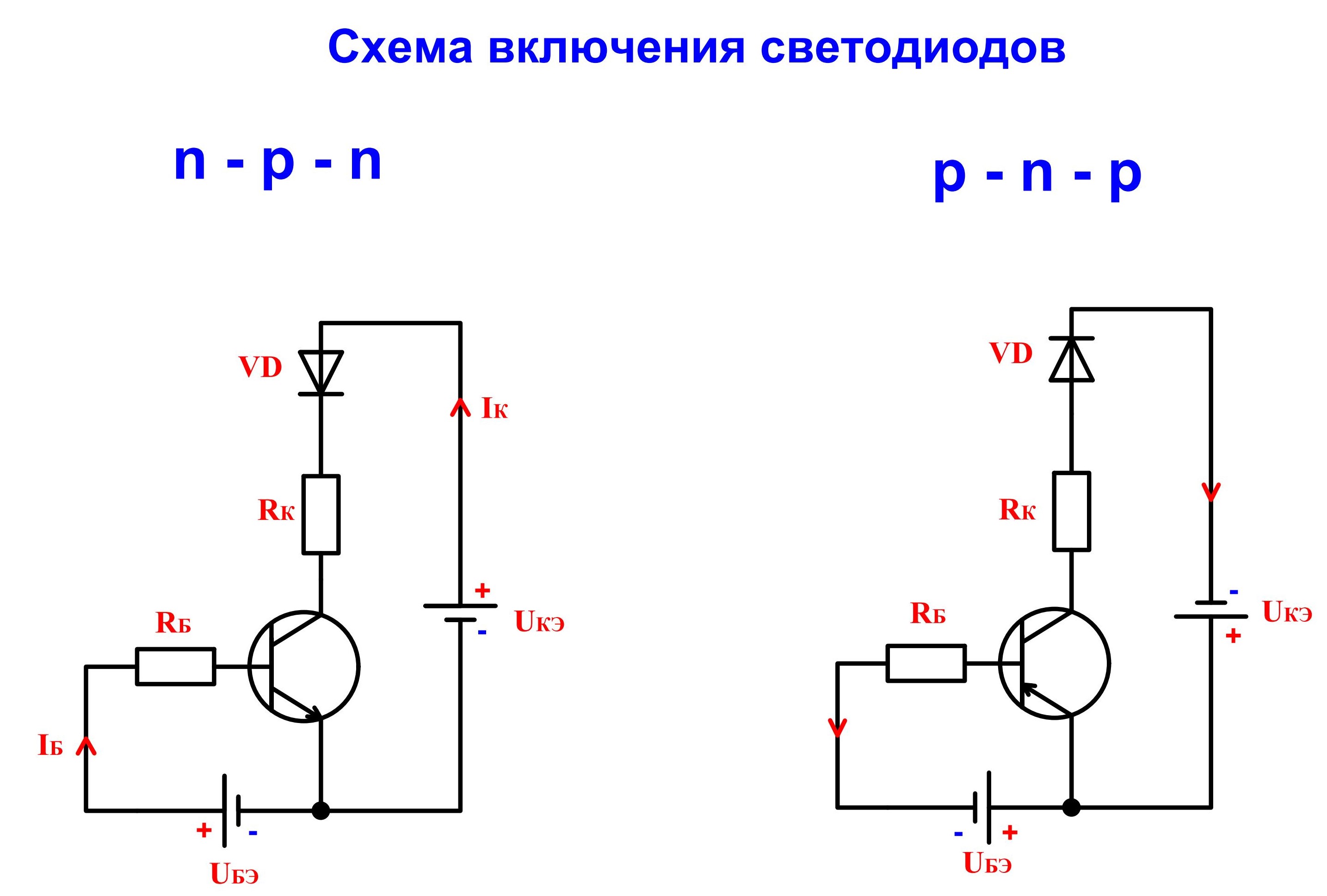 Как работает транзистор: простым языком для чайников, схемы